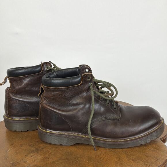 Dr. Martens Vintage Brown Leather 8-Eye Boots Made in England US Men\'s 12 main image 6